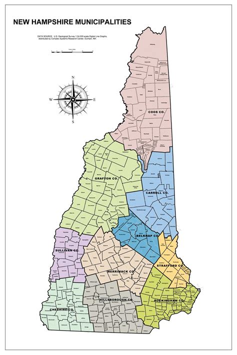 List of municipalities in New Hampshire .